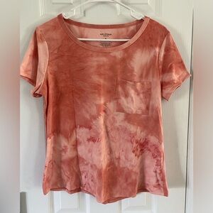 Arizona, Size M, Pink Marble Short Sleeve t-shirt